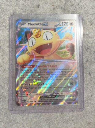 Meowth ex, graded 9.0