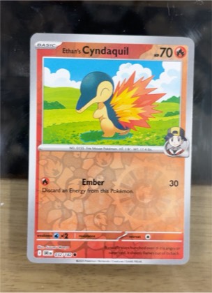 Ethan's Cyndaquil, graded 10.0