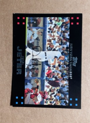 Derek Jeter, graded 7.5