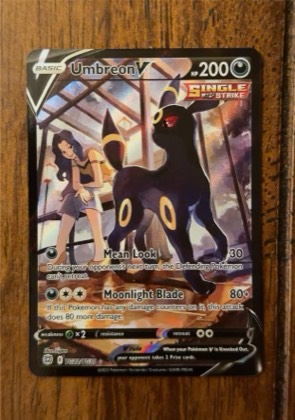 Umbreon V, graded 8.5