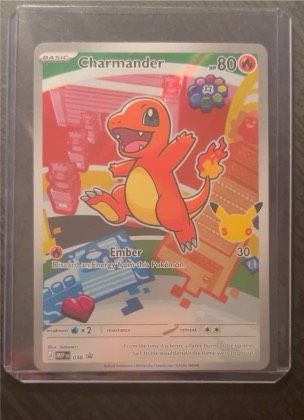 Charmander - 038 graded 9