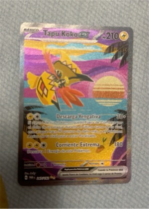 Tapu Koko V (Full Art), graded 7.0