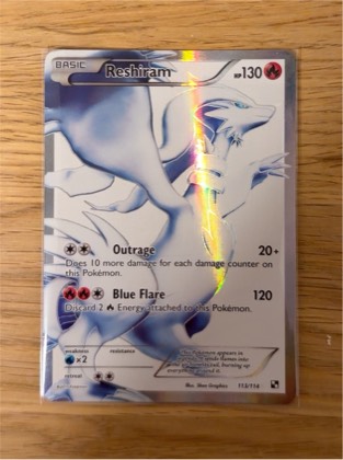 Reshiram, graded 8.0