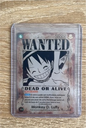 Monkey D. Luffy, graded 9.5