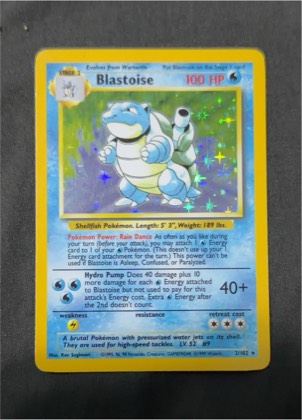 Blastoise graded 7