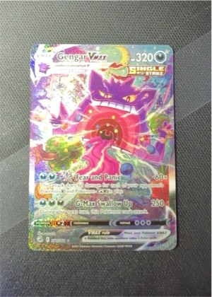 Gengar VMAX (Alternate Art Secret), graded 4.5
