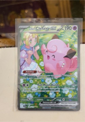 Lillie's Clefairy ex, graded 9.0