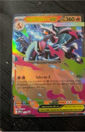 Mega Charizard X ex - 029, graded 7.5