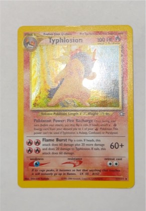 Typhlosion (17), graded 8.5
