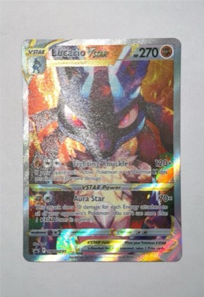 Lucario VSTAR - SWSH291, graded 9.5