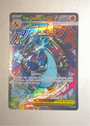 Mega Charizard X ex - 023, graded 9.5