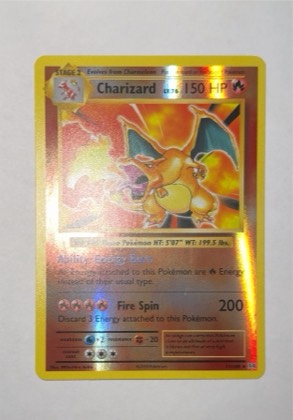 Charizard, graded 9.5