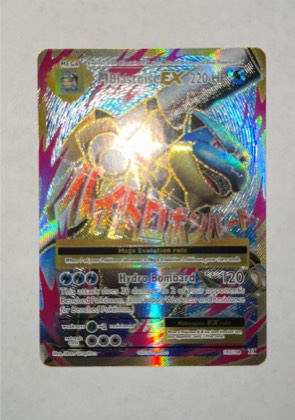 M Blastoise EX (Full Art), graded 9.5