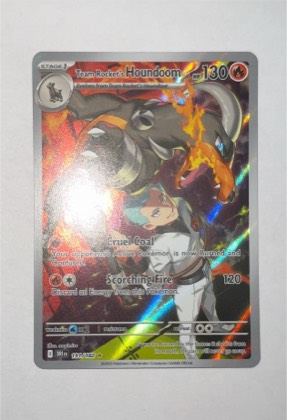 Team Rocket's Houndoom, graded 9.5