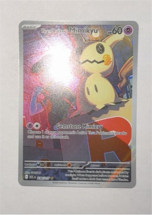 Team Rocket's Mimikyu, graded 9.5