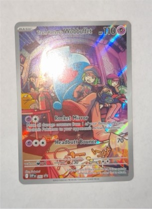 Team Rocket's Wobbuffet, graded 9.5