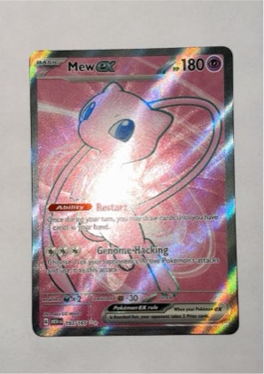 Mew ex, graded 9.5