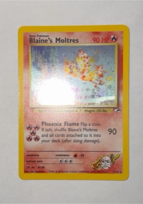 Blaine's Moltres, graded 9.0