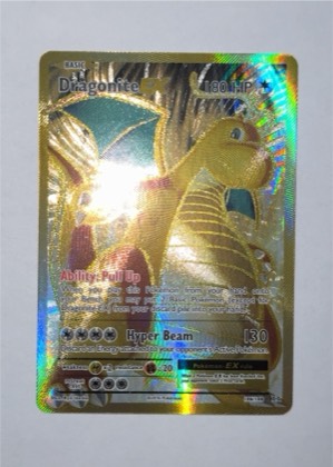 Dragonite EX (Full Art), graded 9.5