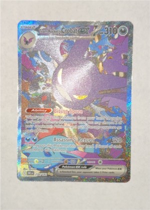 Team Rocket's Crobat ex, graded 9.5