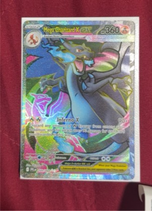 Mega Charizard X ex, graded 7.0