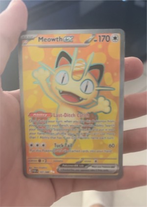 Meowth ex graded 9