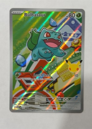 Bulbasaur - 037, graded 9.5
