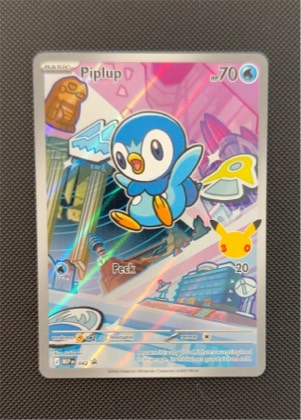 Piplup - 042, graded 10.0