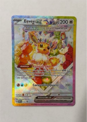 Eevee ex - 174, graded 10.0