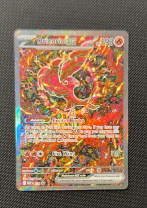 Oricorio ex - 024, graded 9.5