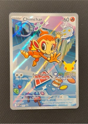 Chimchar - 041, graded 9.5