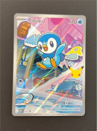 Piplup - 042, graded 9.5