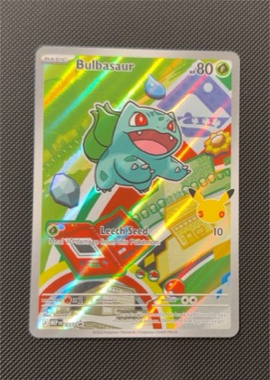 Bulbasaur - 037 graded 9