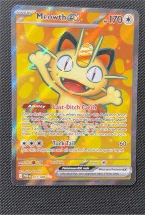 Meowth ex graded 9