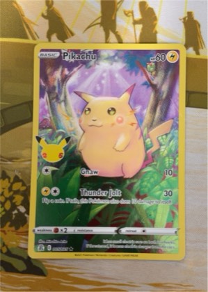 Pikachu graded 8