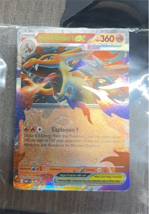 Mega Charizard Y ex - 030, graded 9.5