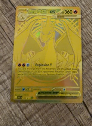 Mega Charizard Y ex, graded 8.5