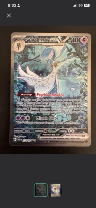 Gardevoir ex, graded 9.5