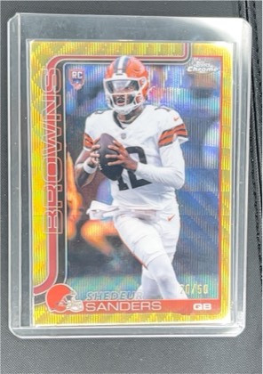 Shedeur Sanders, graded 9.5