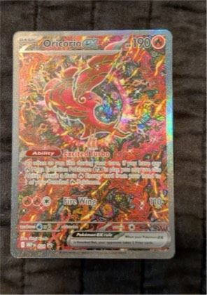 Oricorio ex - 024, graded 9.5