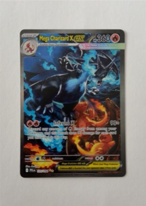 Mega Charizard X ex, graded 7.5