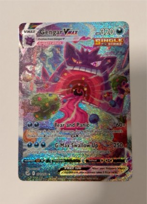 Gengar VMAX (Alternate Art Secret) graded 8