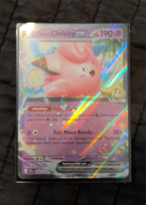 Lillie's Clefairy ex, graded 9.5