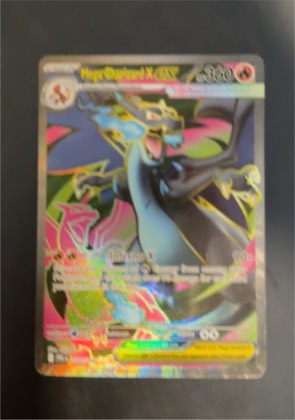 M Charizard EX (Full Art), graded 7.5
