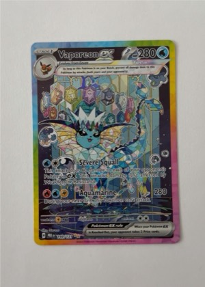 Vaporeon ex graded 9