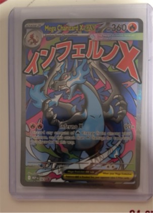 Mega Charizard X ex - 023, graded 9.0