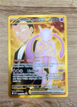 Team Rockets Mewtu ex, graded 5.5