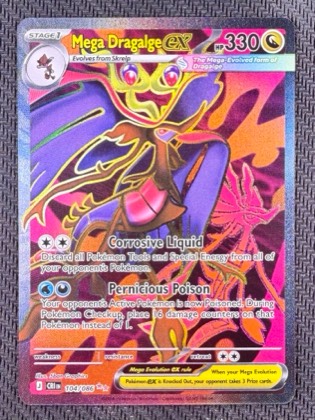 Mega Dragalge ex, graded 9.5