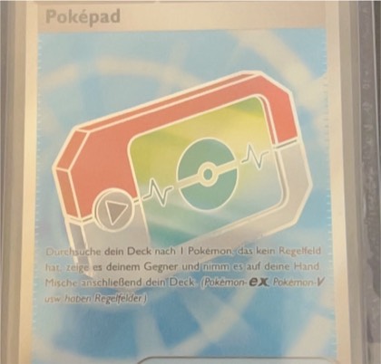 Poképad, graded 8.5