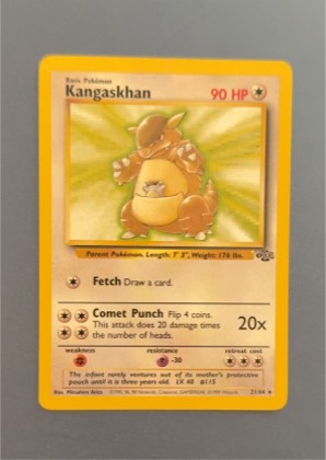 Kangaskhan (21), graded 7.0